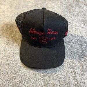 1887‎ Lone Star Beer Rodeo San Antonio Always Texan Black Red Mesh Snapback